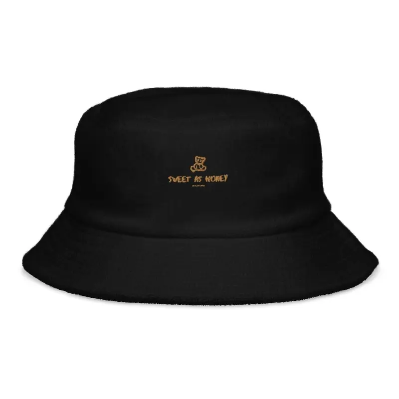  Sweet Bear Embroidered Bucket Hat